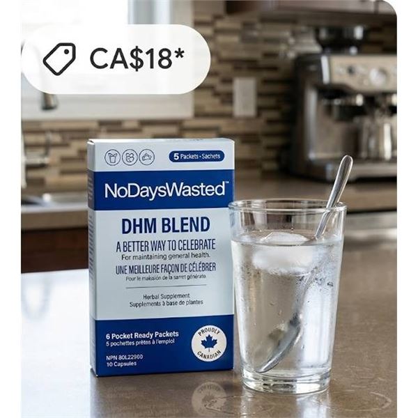 No Days Wasted DHM Blend 5 Packets