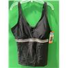 Image 2 : Christina XXL Black Tankini Swim Top
