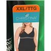 Image 3 : Christina XXL Black Tankini Swim Top