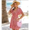 Image 1 : YouNuo Pink Straw Beach Bag for Women