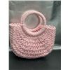 Image 4 : YouNuo Pink Straw Beach Bag for Women