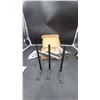 Image 2 : 4 Black Metal Floating Shelf Brackets