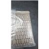 Image 5 : YDKJI Half Circle Bath Mat 20x32 Brown