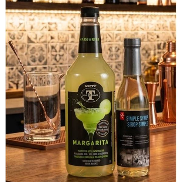 Mr & Mrs T Margarita Mix and Simple Syrup