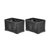 Image 2 : Amazon Basics Storage Bins, 2-Pack