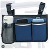Image 2 : Wheelchair Side Organizer for Rollators (Blue