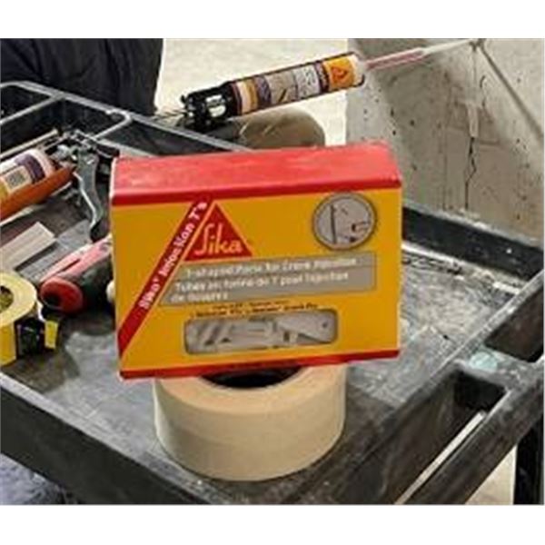 Sika T-Shaped Ports for Crack Injection
