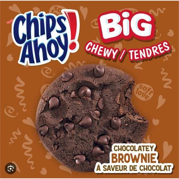 Big Chips Ahoy! Chocolatey Brownie Cookies 7x71g