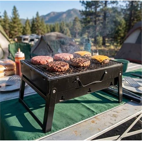 Portable Charcoal BBQ Grill