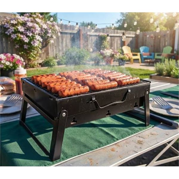 Portable Charcoal BBQ Grill