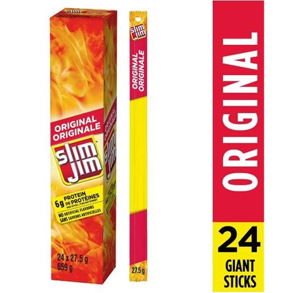 Slim Jim Spicy Sausage Snack 659g