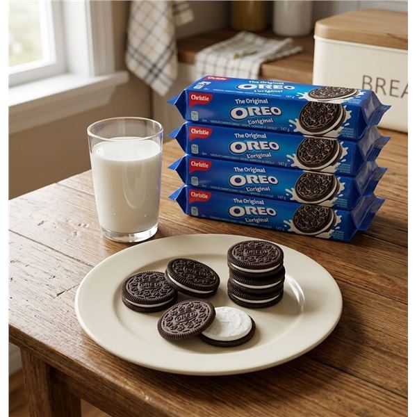 Christie Oreo Original Sandwich Cookies 4x147g