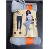 Image 2 : Frank And Oak Ladies' Size XXL Cargo Lounge Pant 2pk Grey & Black