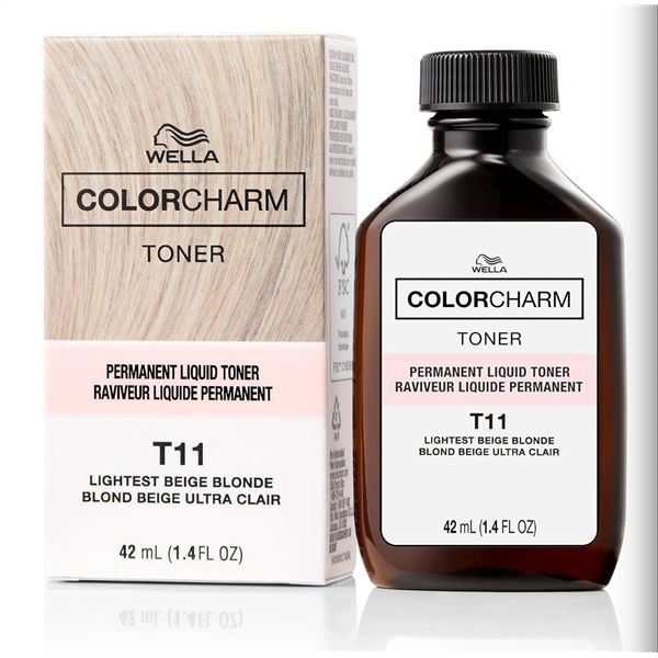 Lot of 6 Wella Color Charm T11 Toners 42ml Each