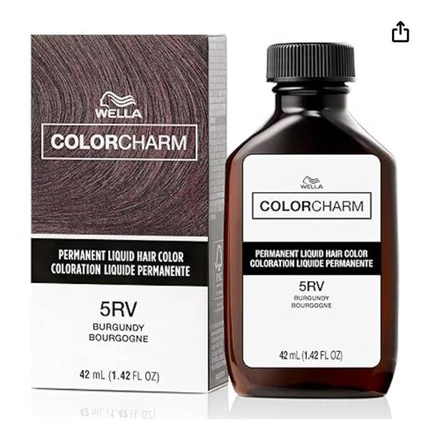 Lot 0f 6 - Wella ColorCharm 5RV Burgundy Hair Color