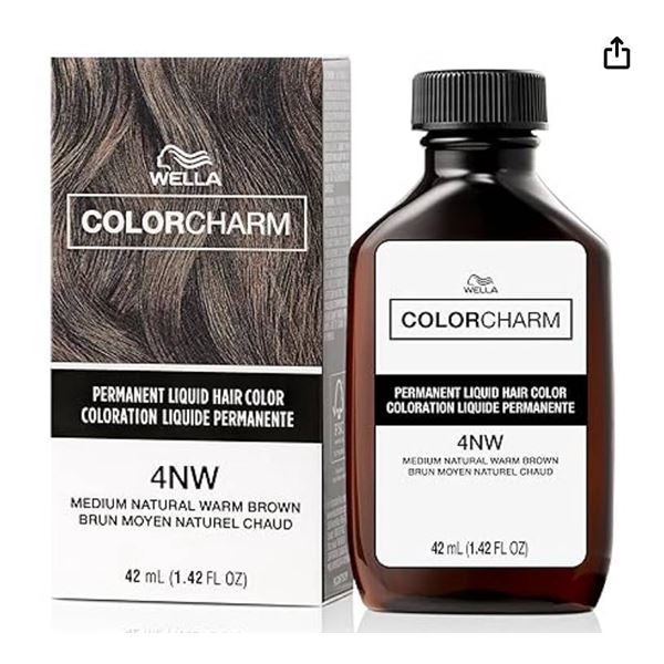 Lot of 6 - Wella ColorCharm 4NW Liquid Hair Colors