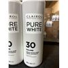 Image 3 : Lot of 2 - Clairol Pure White 30 Volume Cream Developer 473ml