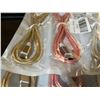 Image 3 : Lot of 12 Braided USB Charging Cables Assorted Lengths