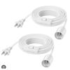 Image 1 : Cable Matters 2-Pack Hanging Lamp Cord