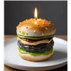 Image 1 : Hamburger-Shaped Decorative Candle