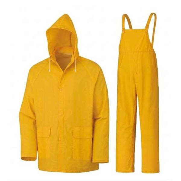 Storm Master Yellow Raincoat, Size Large