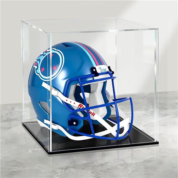 LANSCOERY Acrylic Display Case, 10" x 10" x 14"
