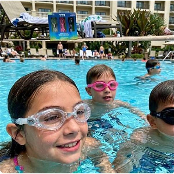 TYR Junior Swim Goggles 3-Pack