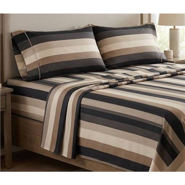 Comfy Bamboo World 4-Piece King Sheet Set