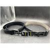 Image 4 : Workload Black Leather Belts Size 46 / 48