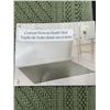 Image 3 : Green Cotton Woven Bath Mat