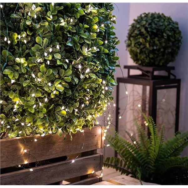 Fullbell LED Fairy String Lights 65.6ft 200-LED Warm White