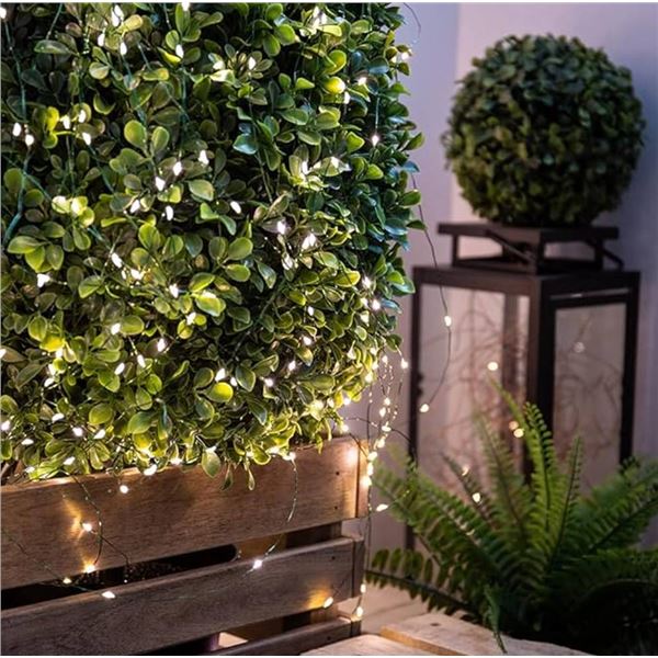Fullbell LED Fairy String Lights 65.6ft 200-LED Warm White