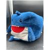 Image 3 : Square Blue Shark Plush Toy
