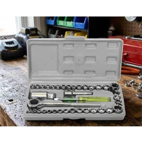 ProGrade 40-Piece Socket Wrench Set
