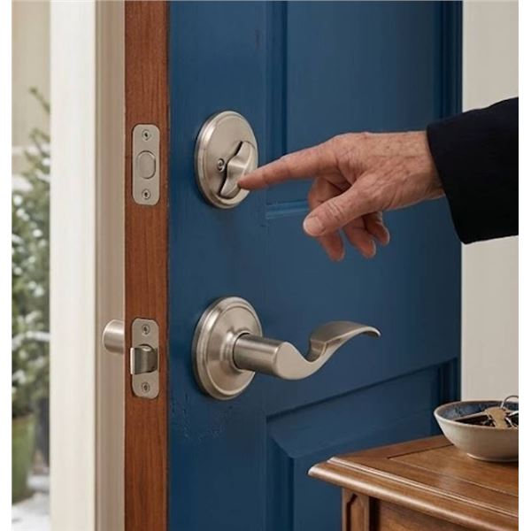 Schlage F59 AVA 619 RH Inside Handleset