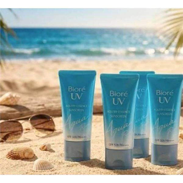 Biore UV Aqua Rich Weightless Moisturizer 50mL (4-Pack)