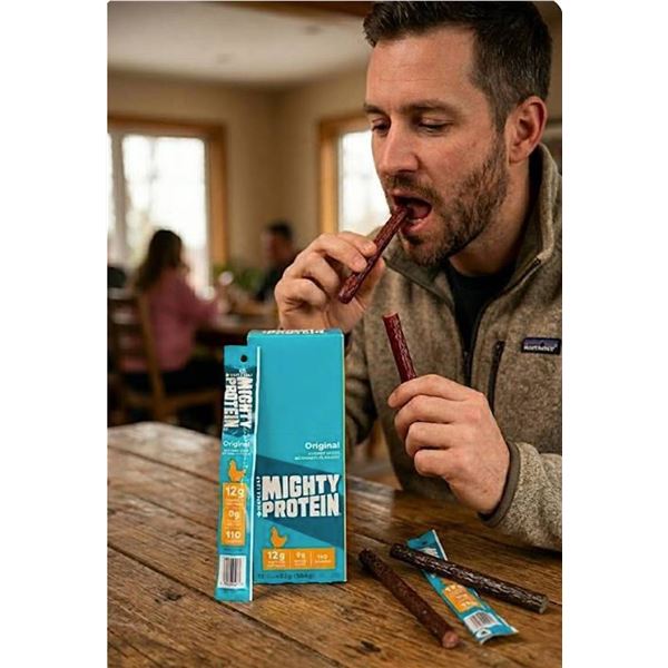 Maple Leaf Mighty Protein Chicken Sticks 12 x 32g