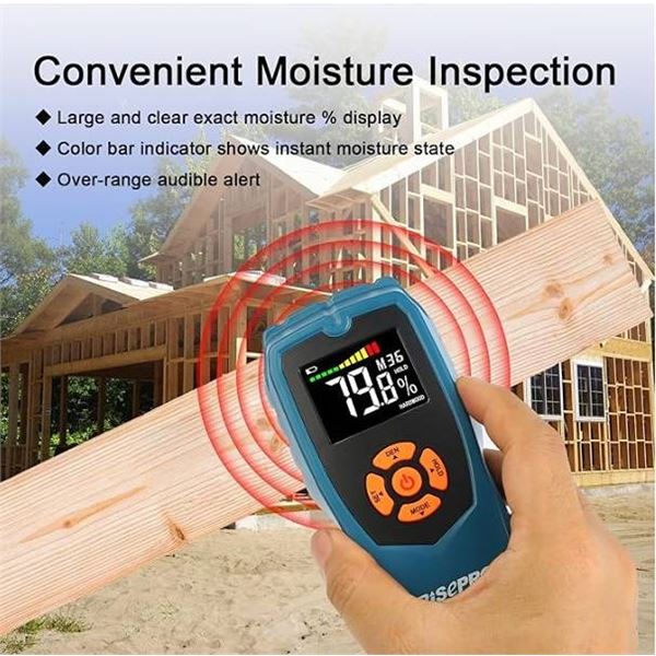 RisePRO Wood Moisture Meter Inductive Type