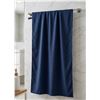 Image 1 : Amazon Basics Microfiber Towel Black/Blue
