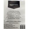 Image 3 : Amazon Basics Microfiber Towel Black/Blue