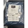 Image 2 : Amazon Basics Microfiber Towel Black/Blue