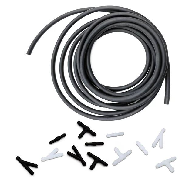 Car Windshield Washer Hose Kit Black