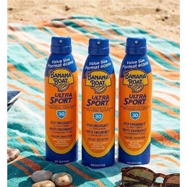 Banana Boat Ultra Sport SPF 30 Sunscreen 3pk