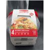 Image 4 : 4 Pack Rubbermaid Take Alongs 5.2 Cup Containers Set