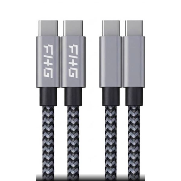 FHG USB 3.0 Cable 2-Pack, Midnight Black 6' & 3'