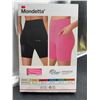 Image 3 : Mondetta High-Rise Active Shorts Size Med 2 Pack