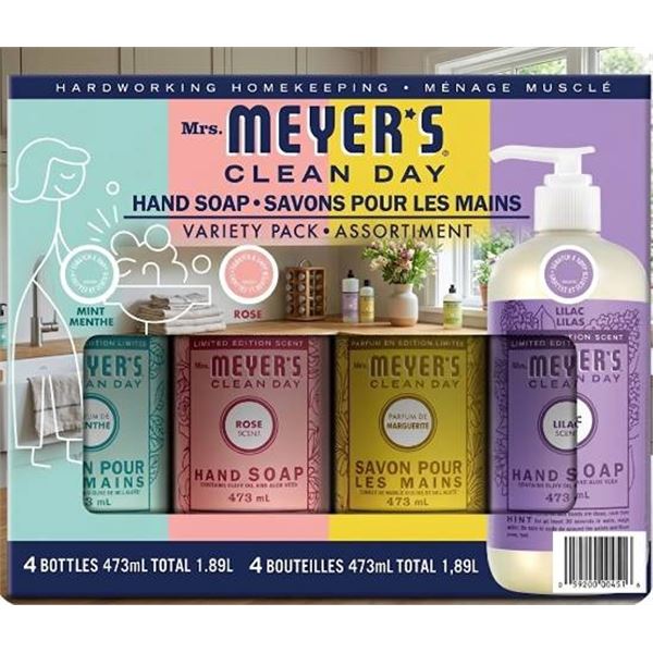 Mrs. Meyer's Clean Day Hand Soap Bundle