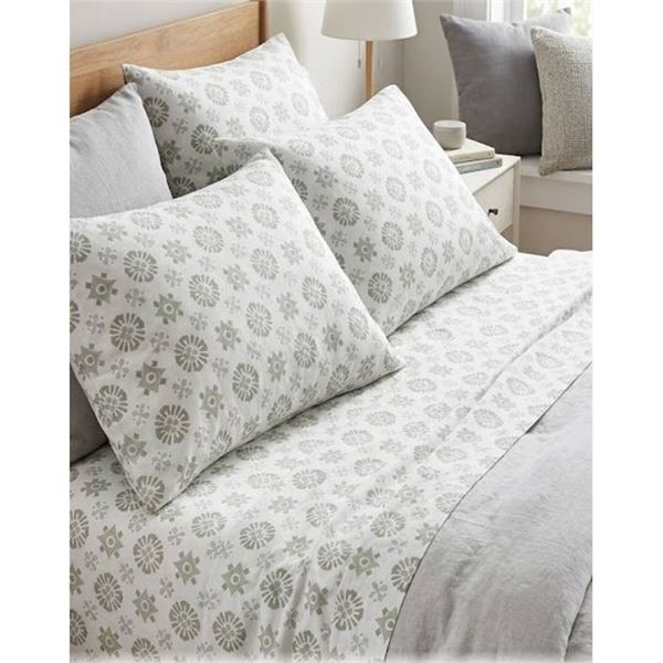 Purely Organic Queen Grand Sheet Set