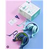 Image 1 : Mpow Kids Wired Headphones, 2 Packs Assorted colors
