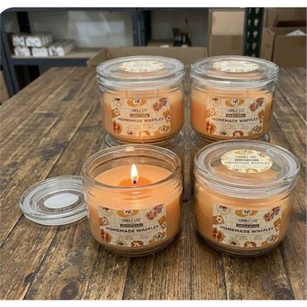 4 Candle-lite Homemade Waffles Candles